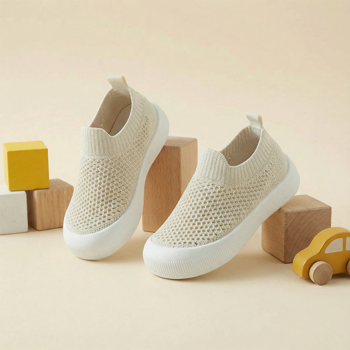 Steppies - Softies - Cream