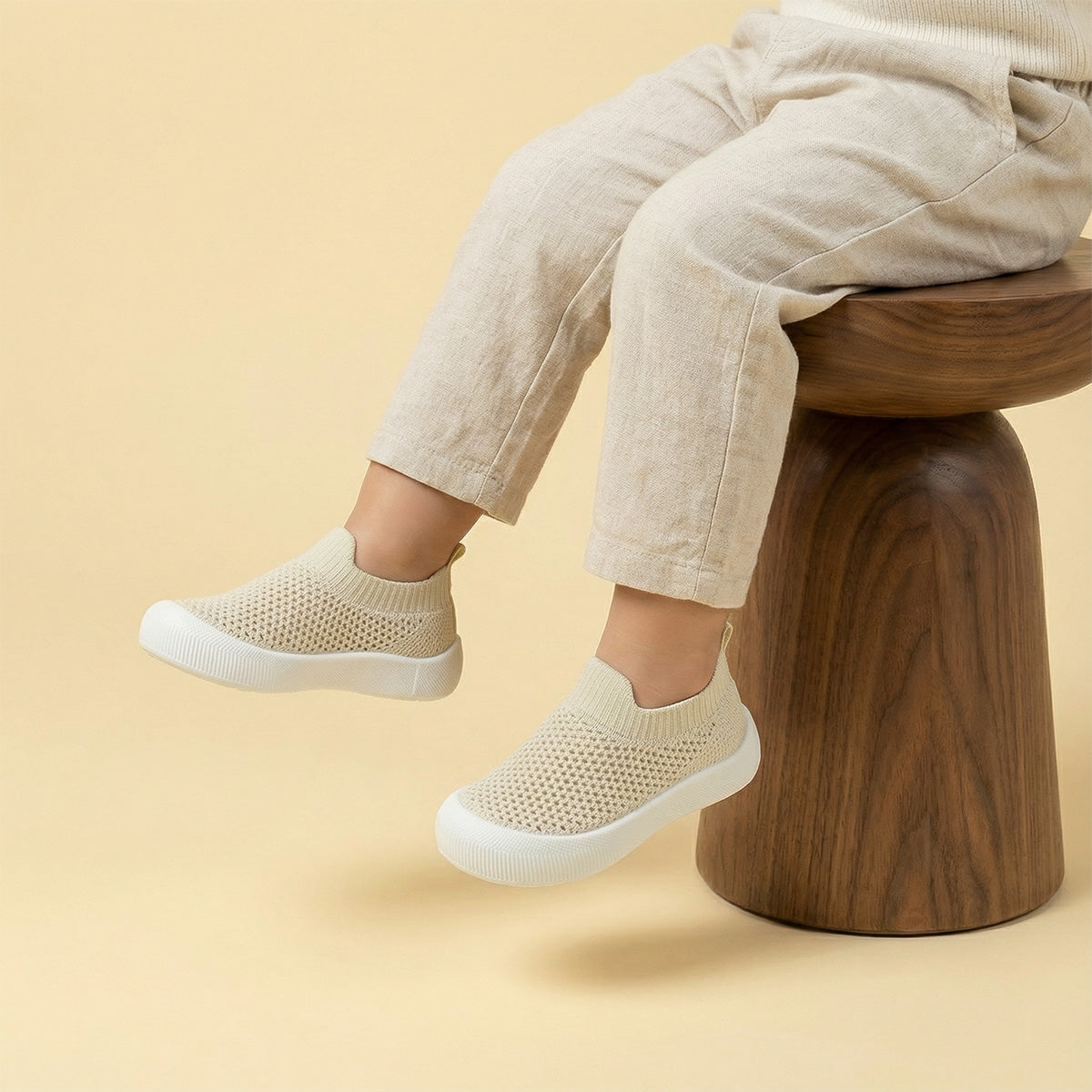 Steppies - Softies - Cream